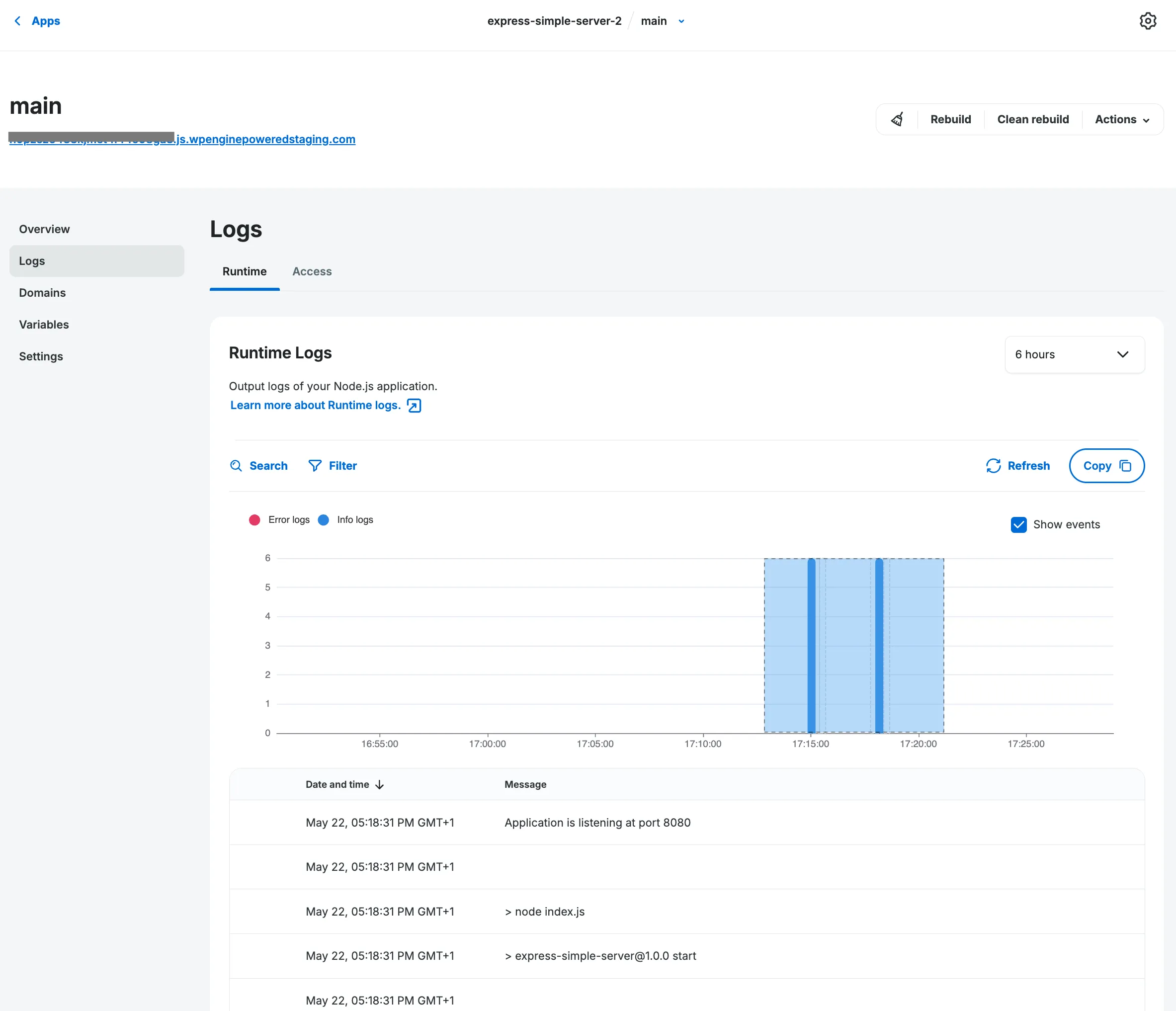 Time-based filtering
